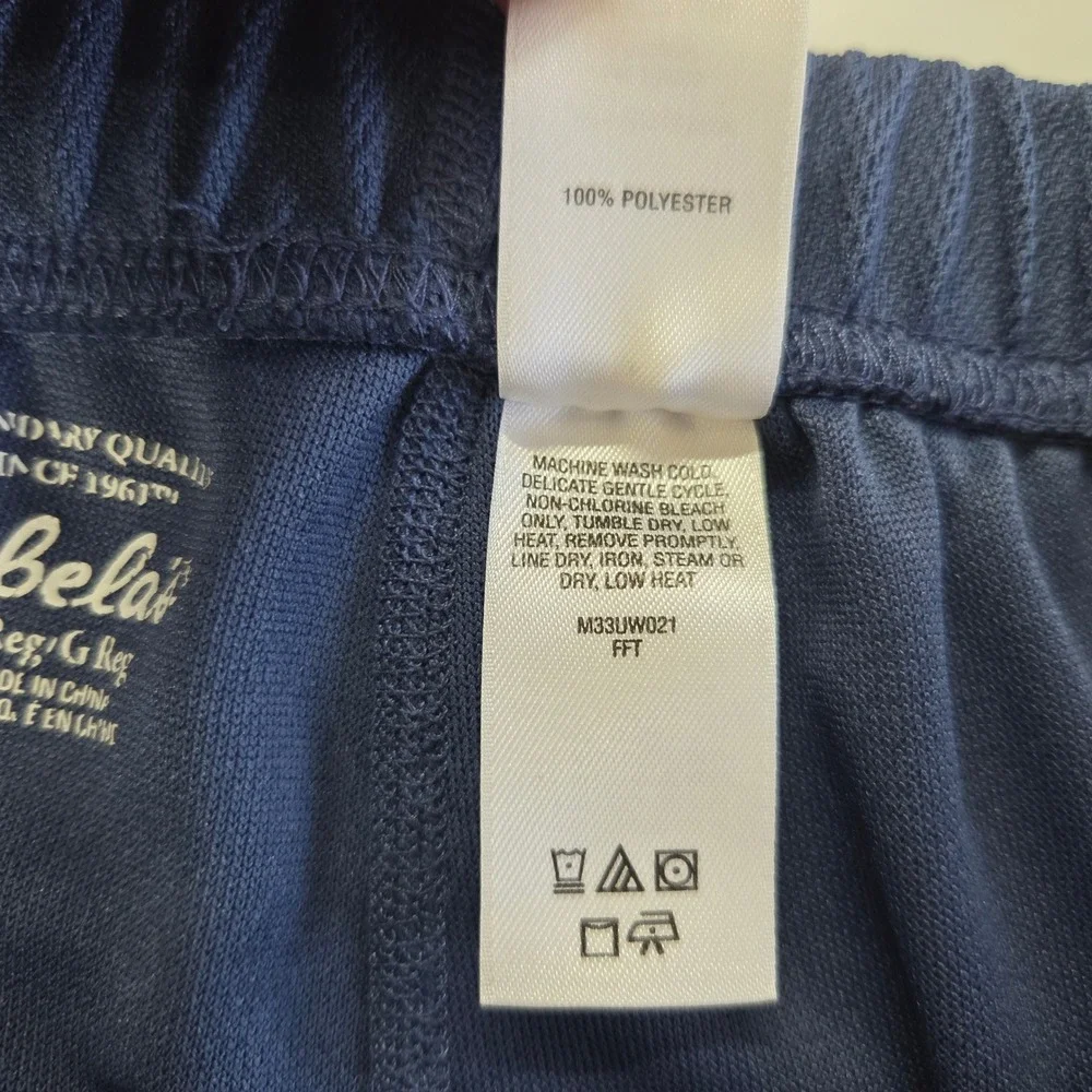 Cabelas Mens Navy Blue Thermal Base‎ Layer Pants M33UW021 Size Large Reg